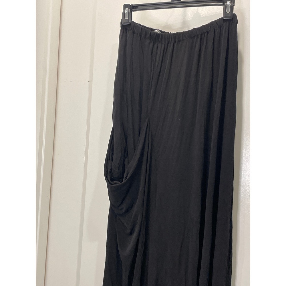 Alembika Womens Asymmetrical Skirt Size 1 Long Lagenlook Loose Fit Flowy